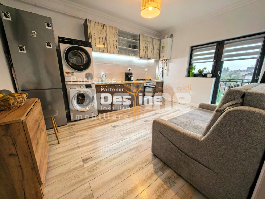 Apartament 1 camera 41mp mobilat loc de parcare și balcon