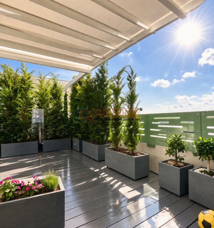 Penthouse 3 camere - Terasă 78 mp - 180 mp total - Mobilat