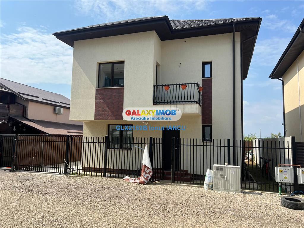 Vila moderna, individuala cu 4 camere , 3 bai , Living , te