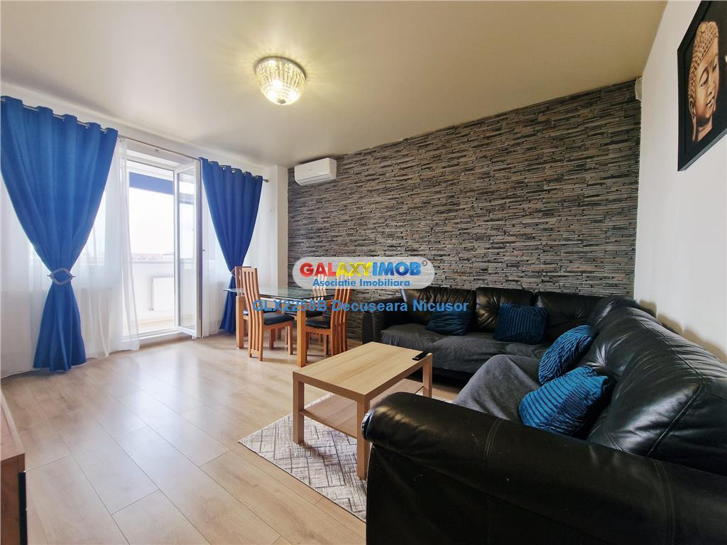 Apartament 3 camere, Militari Residence mobilat utilat 580 e