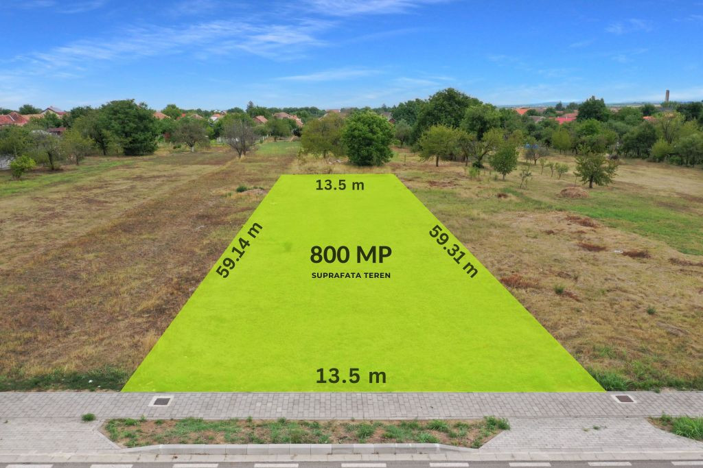 Teren Intravilan | Toate Utilitatile | Cartierul Primaver...