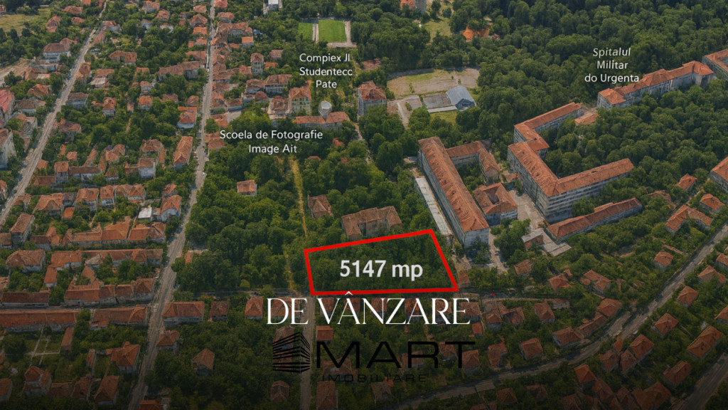 OPORTUNITATE! Teren intravilan 5147mp Bulevardul Victoriei -