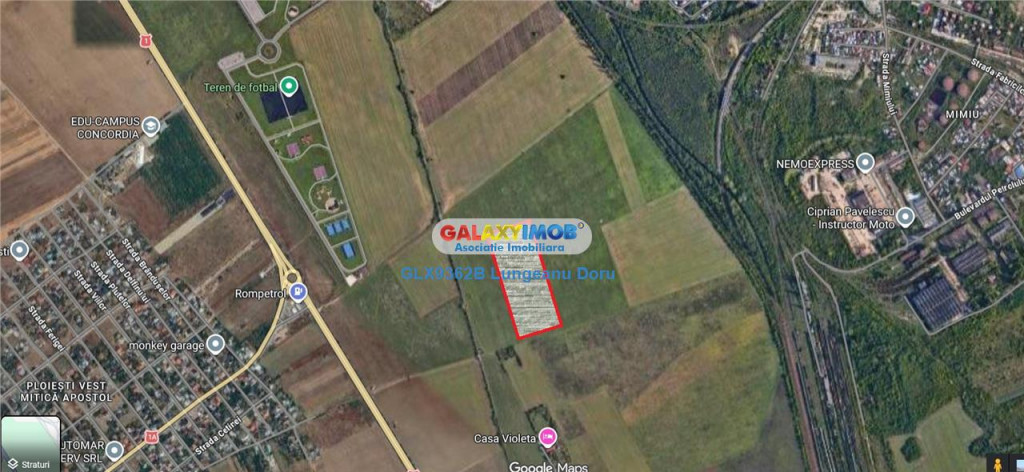 Teren intravilan de , Parcul Municipal Ploiesti Vest, 20001