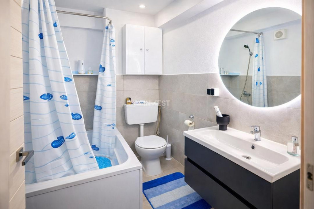 Apartament intabulat cu 2 camere mobilat și utilat în Buci