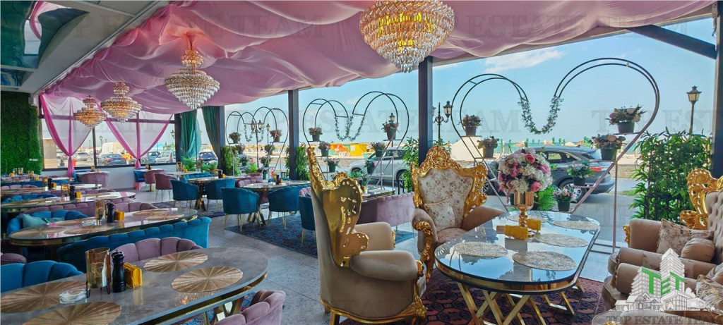 RESTAURANT CU TERASA 300MP, COMPLET MOBILAT/UTILAT, CHIRIAS
