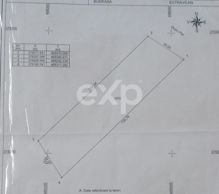 Padure de vanzare Budeasa Sudeaua