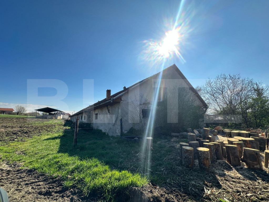 Hală zootehnică 651 mp pe teren 1.193 mp, Banpotoc – acc