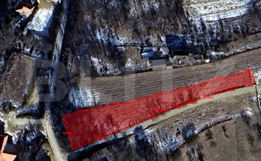 Oportunitate! Teren intravilan autorizabil 1428 mp, front 20