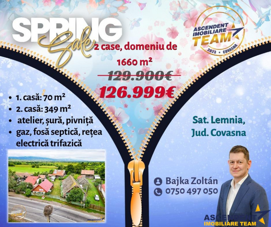 FILM ! Casa cu teren de 2.152 mp, Tigaretei, Sfantu Gheorghe