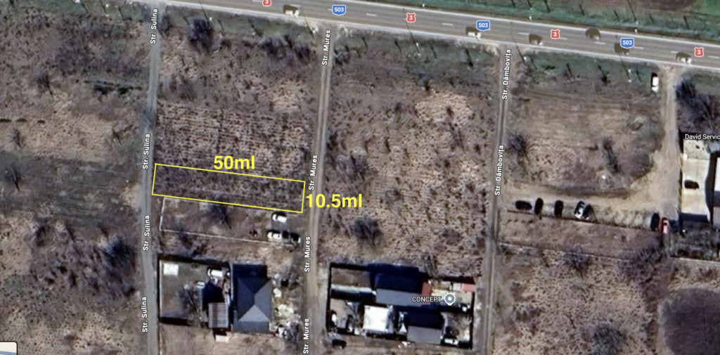 Teren vanzare-Doua deschideri-Zona in cont dezvoltare-Com Is