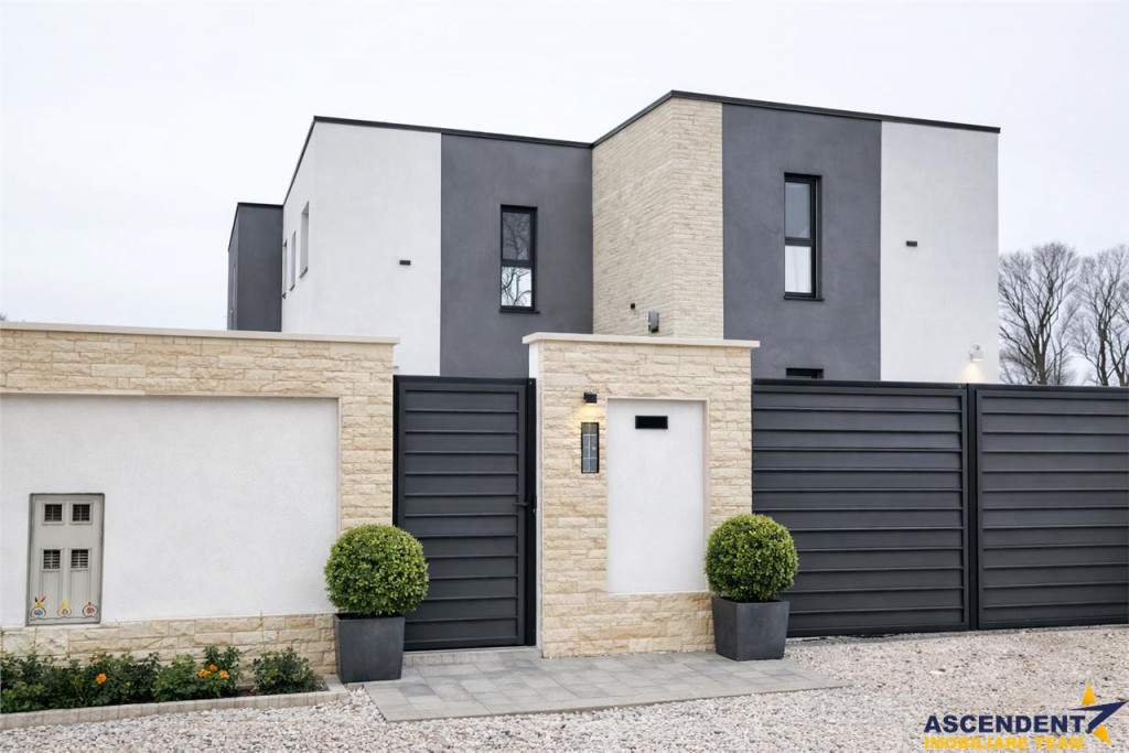 Vila impozanta, aspect deosebit, configuratie tip duplex, vi