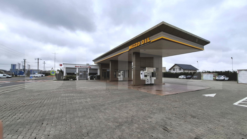 Benzinărie + sală evenimente, construcție 2018, șosea pr