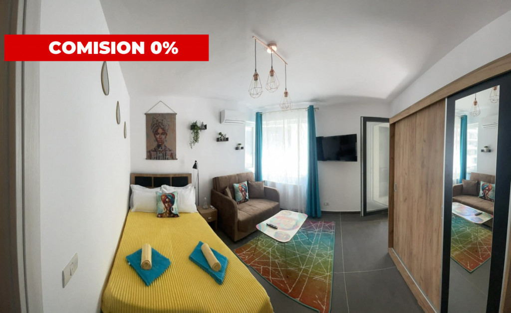 Studio decomandat | Mamaia Nord - zona Lidl | Pe partea cu p