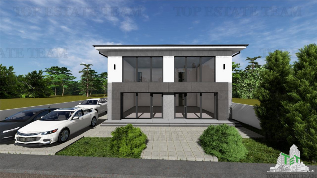 Cladire 240mp cu 2 spatii comerciale la inchiriat in centru