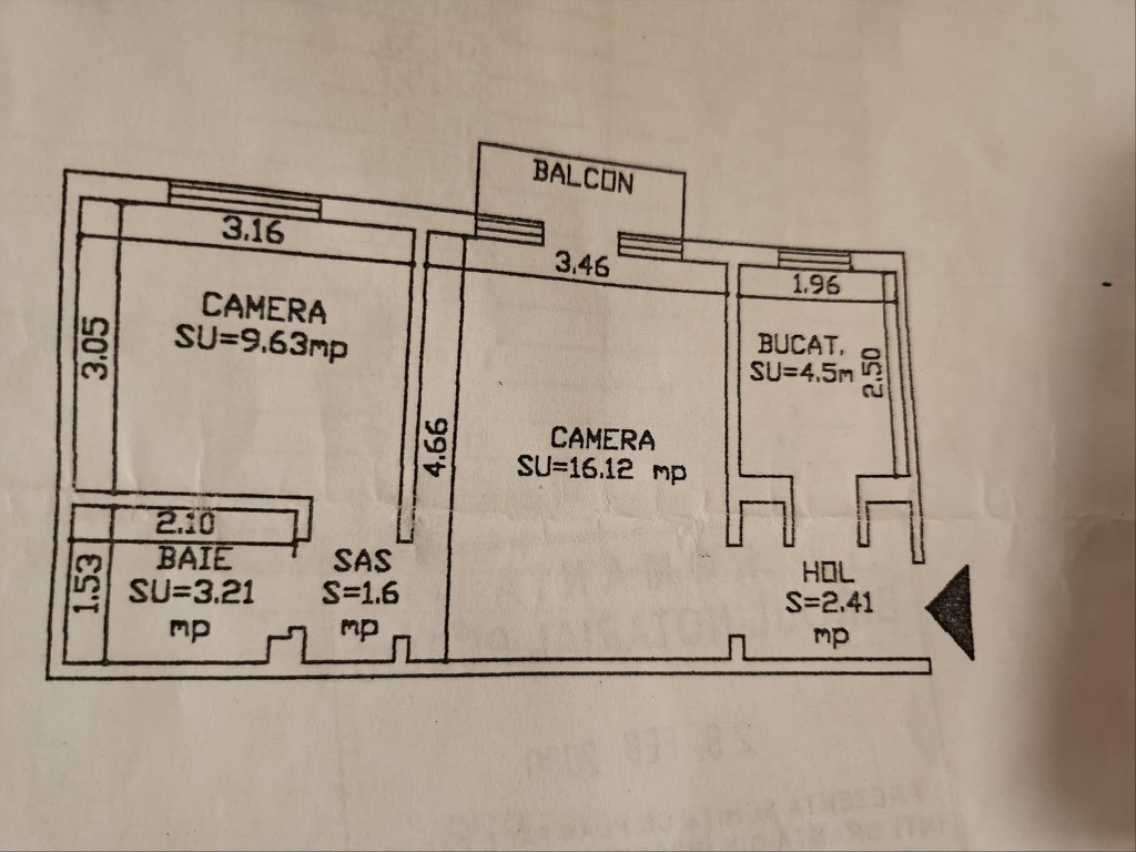 Ap. 2 camere - Canta