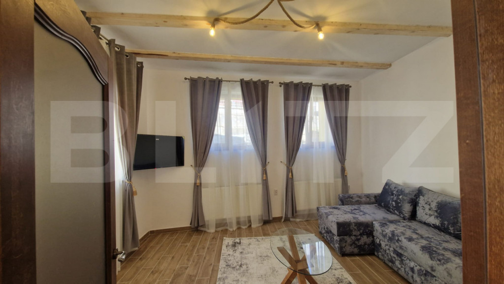 Casa de inchiriat, 2 camere, 60 mp, renovata, mobilata - zon