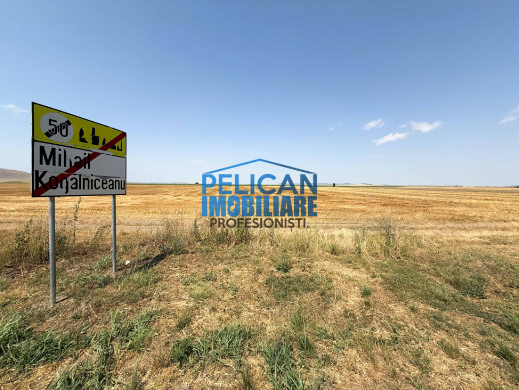 Teren intravilan M. Kogalniceanu, 1000MP, la drumul national