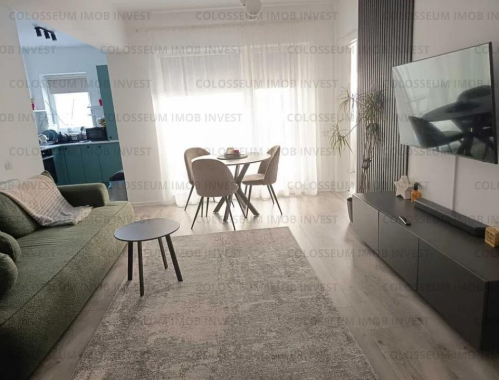 Bloc nou, 2 camere, decomandat, mobilat, utilat, parcare, Tractorul!