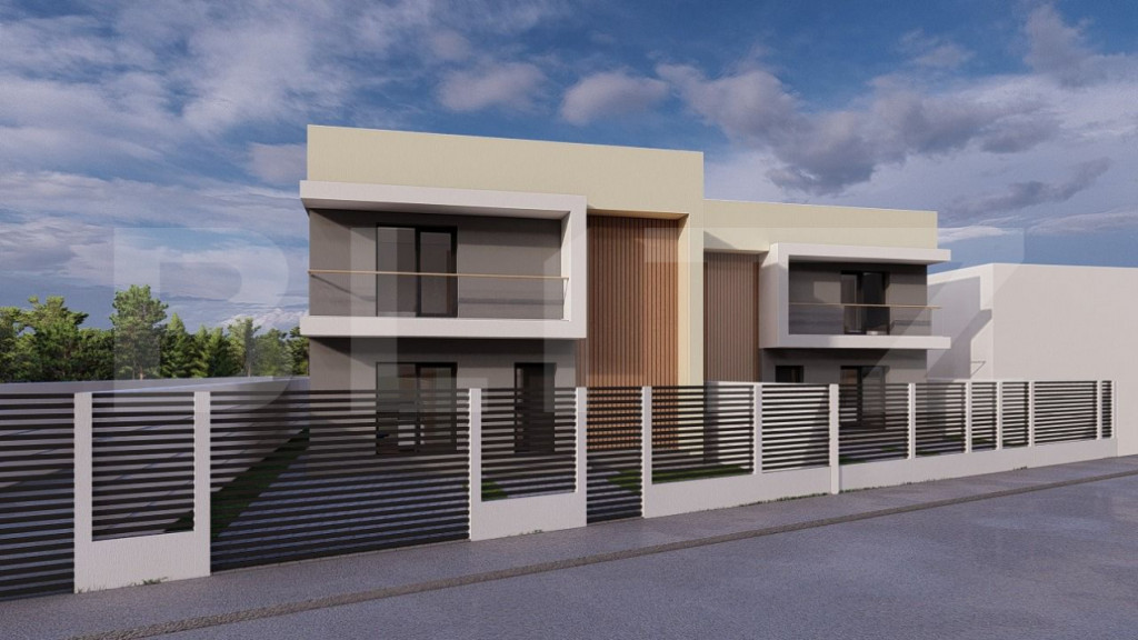 Case individuale P + E la cheie, 135 mpu, 300 mp teren, zona