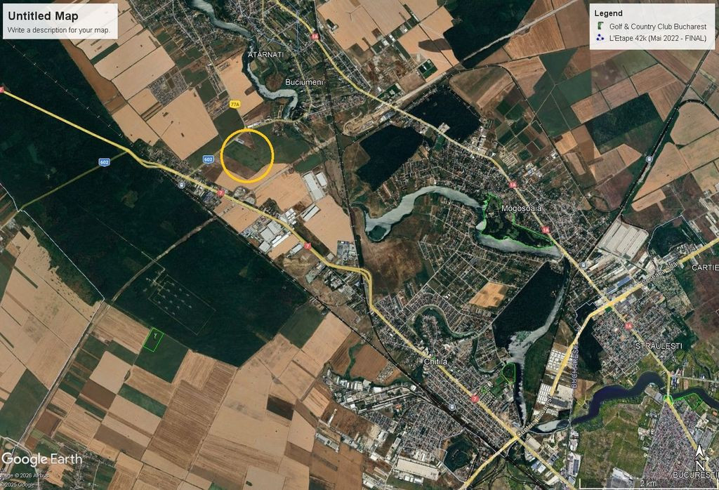 Teren 43.000 mp A0 Bucuresti - Buftea