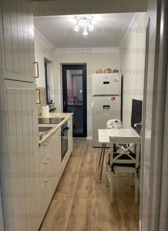 Bloc nou, 2 camere, mobilat, utilat, gradina, parcare, Tractorul!