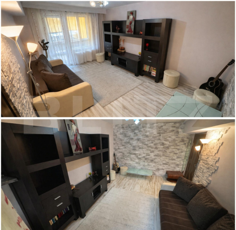 Apartament 2 camere, mobilat complet, etaj 1 – Bd. Unirii,