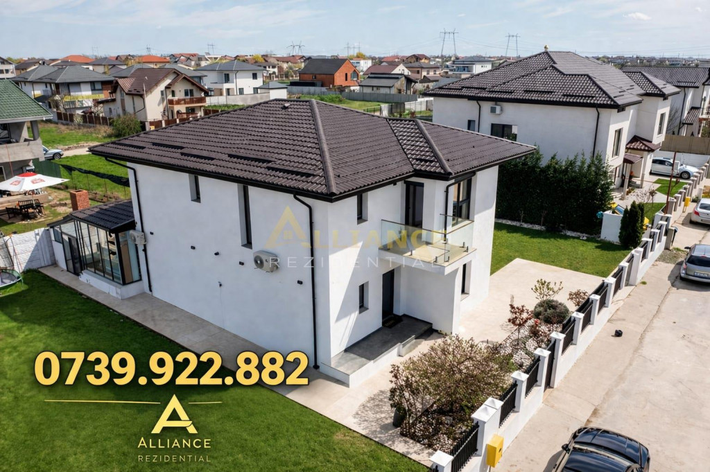 Vila Individuala Strada Miorita Comuna Berceni 6 camere 4 ba