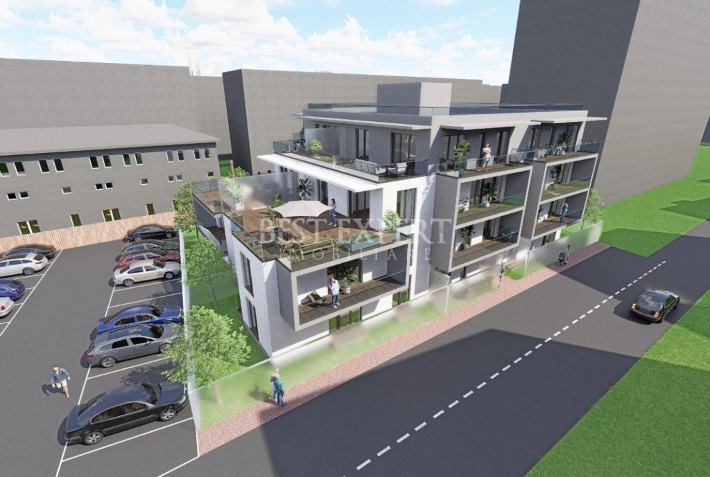 3 Camere Bloc Intim CU Gradina