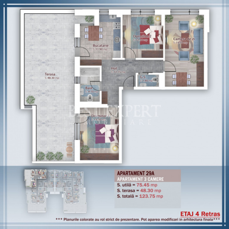 3 Camere Direct Dezvoltator Ideal Familie