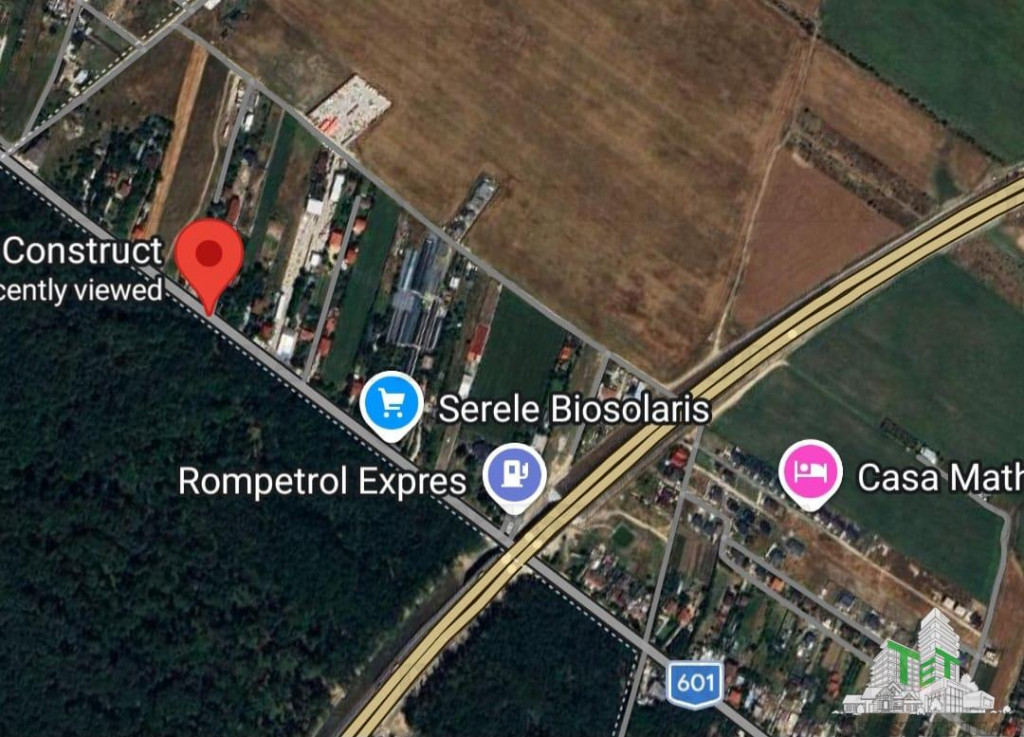 Teren 1100mp langa Padurea Ciorgarla