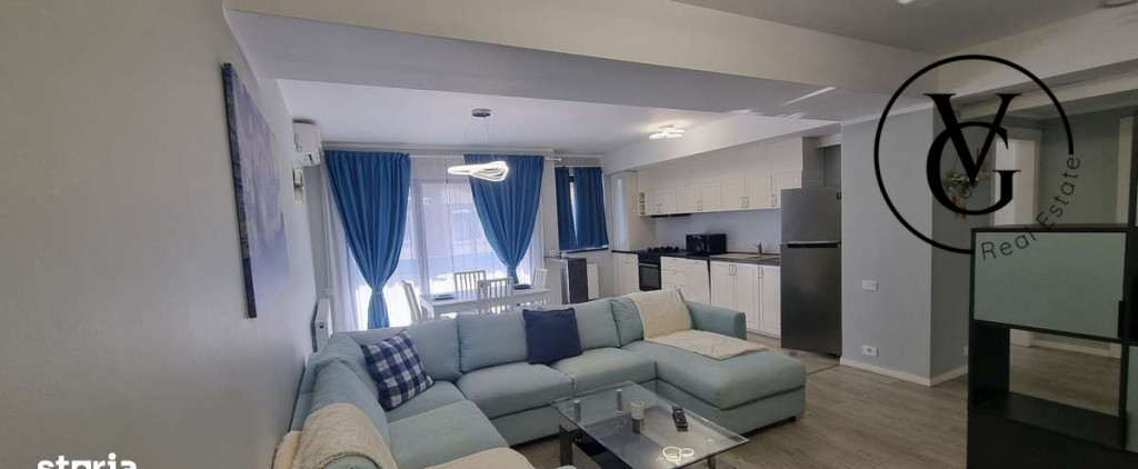 Apartament 2 camere mobilat