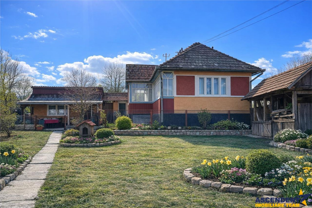 TUR 3D! Locuinta traditionala 4300 mp teren,pomicultura,an