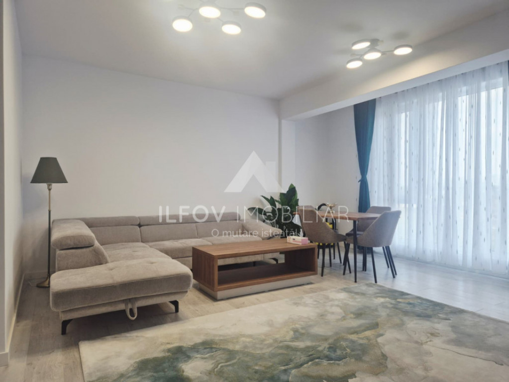 Prima inchiriere, apartament 2 camere, 56mp utili, loc de pa