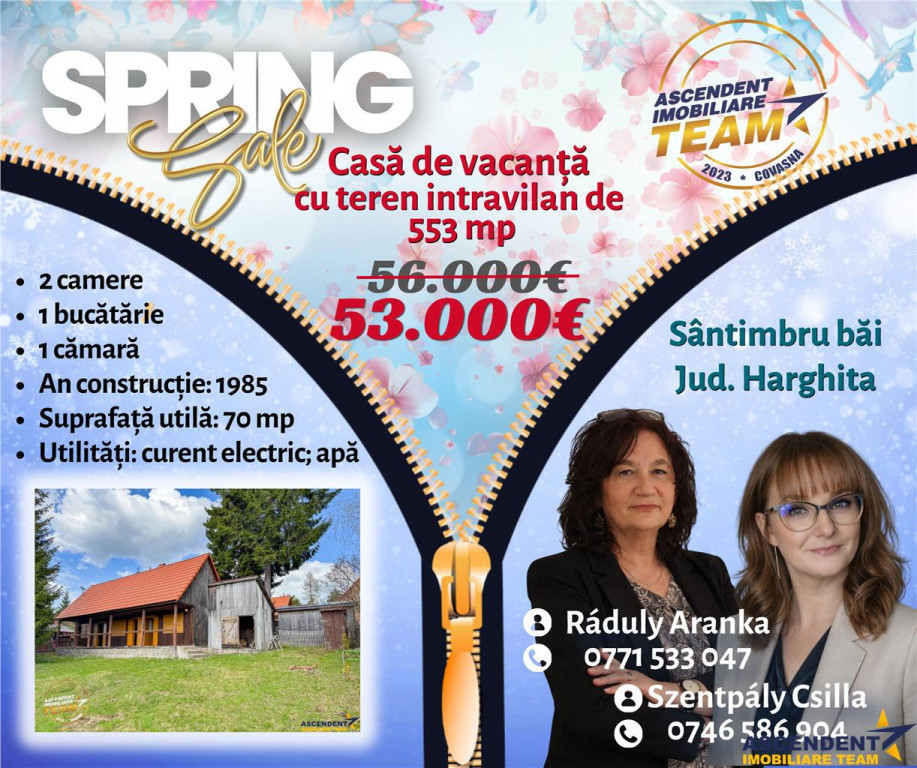 3DFILM! Casa de vacanta rustica, panorama superba,Santimbru