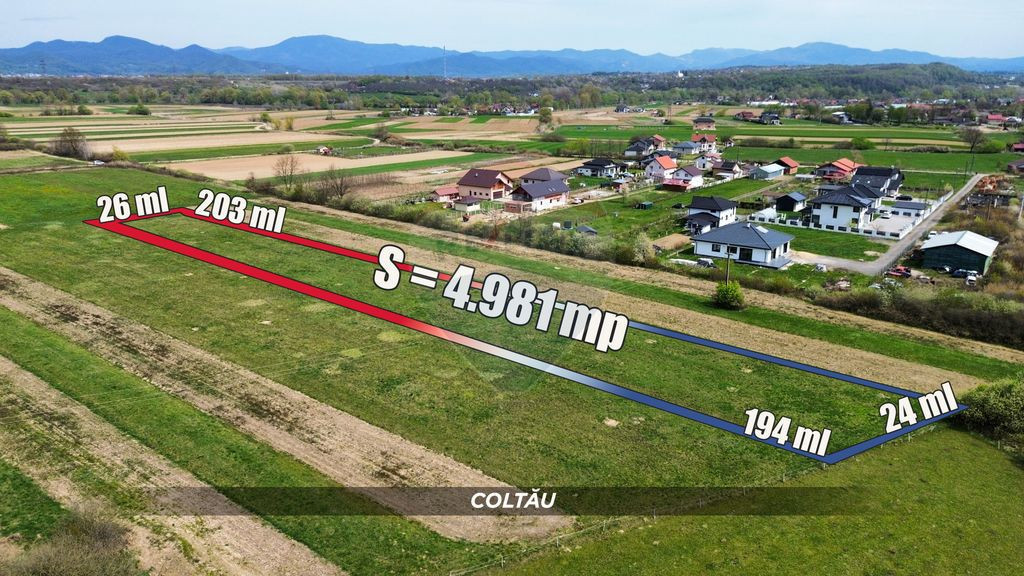 0% COMISION: Teren intravilan de vanzare in Coltau
