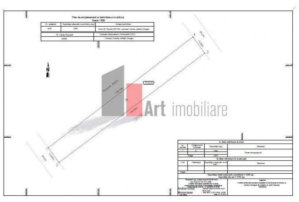Oportunitate de investiție: Teren intravilan în Cosoba ...