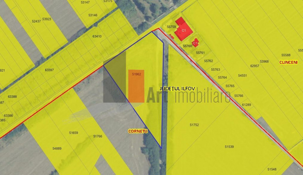 Teren Cornetu Odoreanu Toate utilitarile
