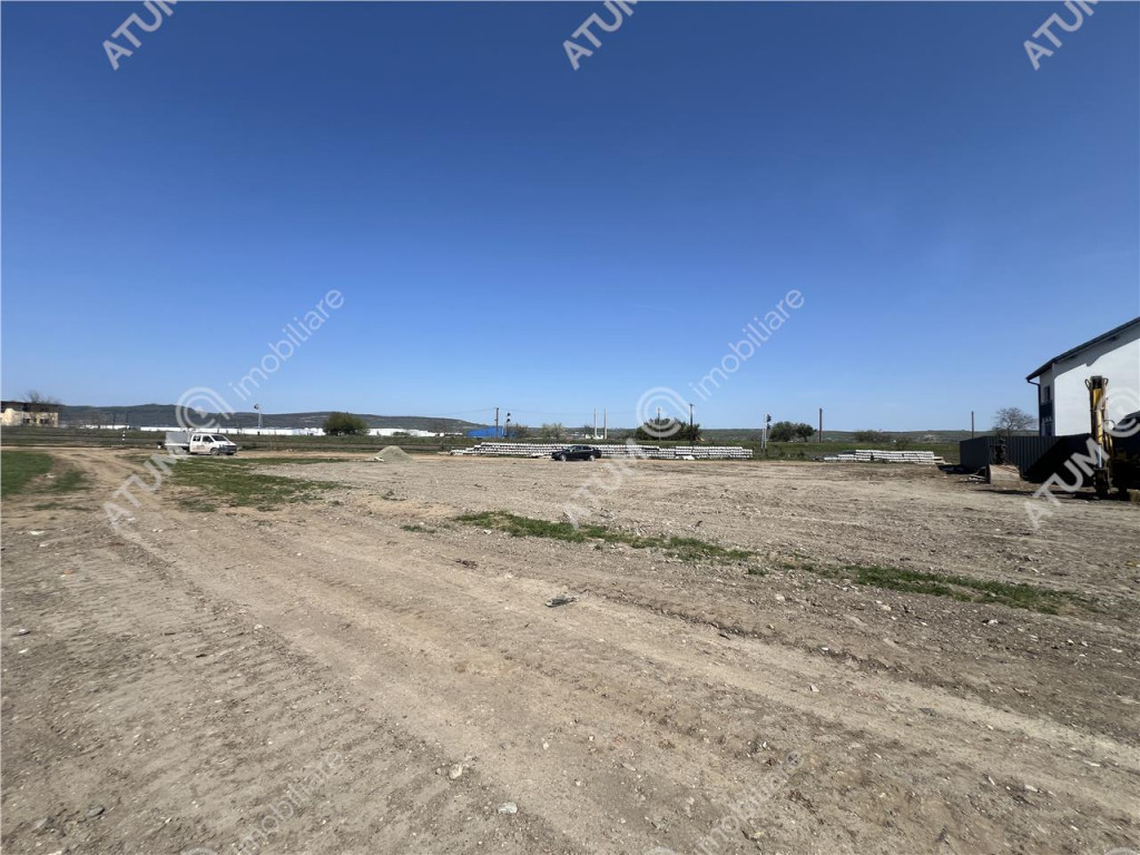 Teren cu PUZ aprobat si 2 dechideri in Selimbar zona Triajul