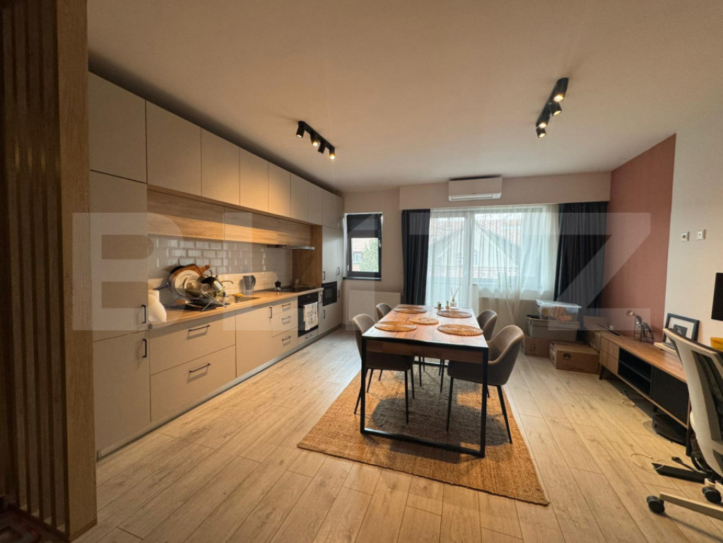 Apartament cu, 2 camere, modern, parcare subterana, 57 mp -