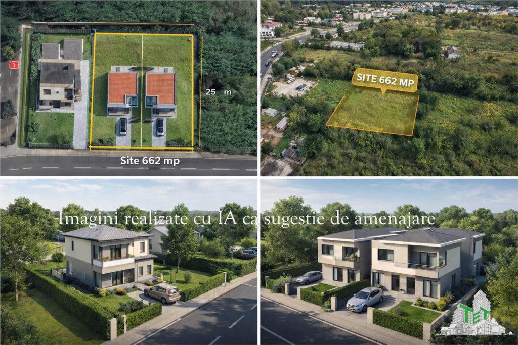 Teren intravilan Balotesti - Saftica 662mp