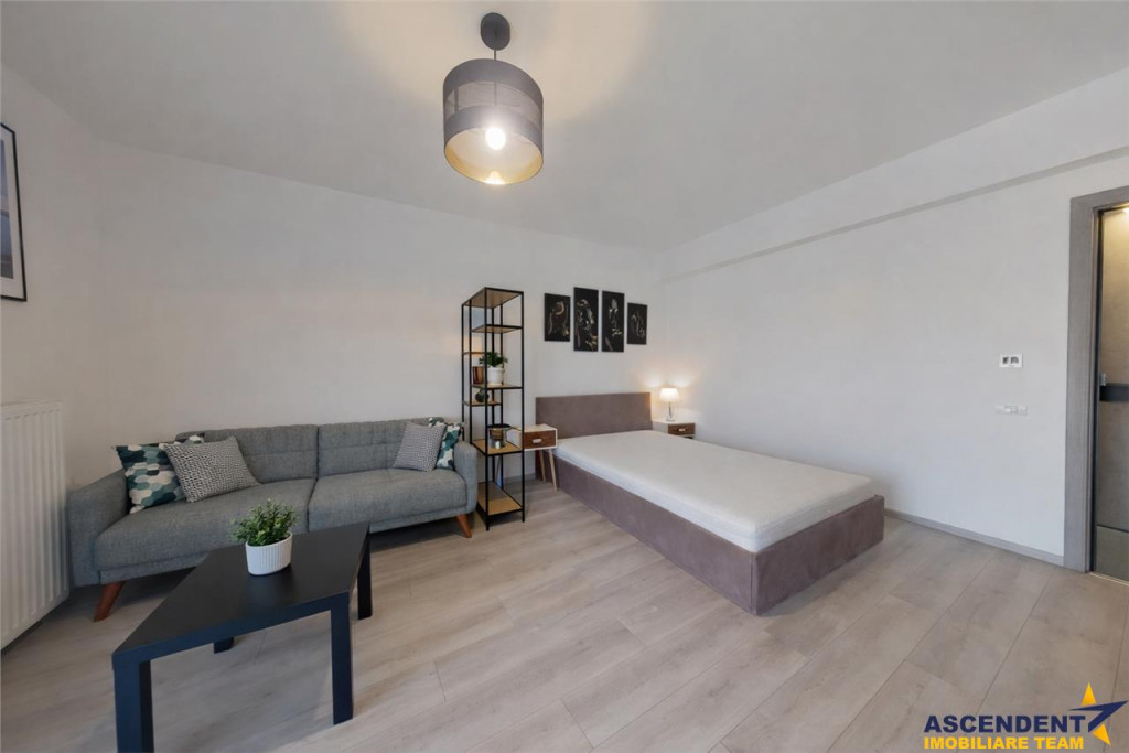 Garsoniera, decomandata, 54mp, terasa, Platinum Residence, T