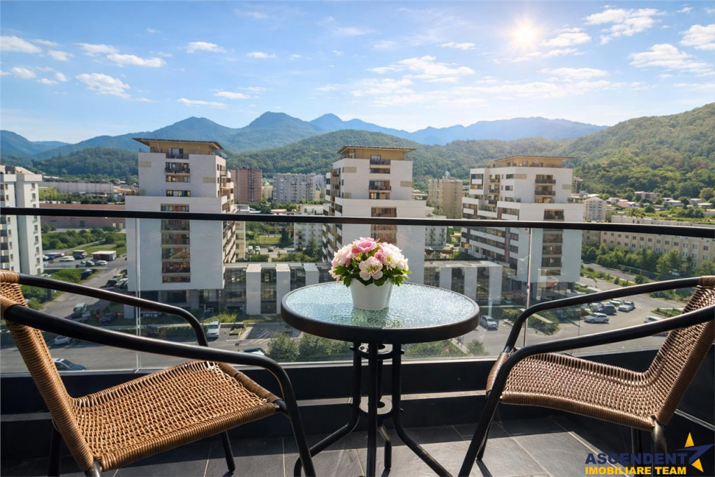 Studiou la Transilvania Residence, terasa de 15 mp si blacon