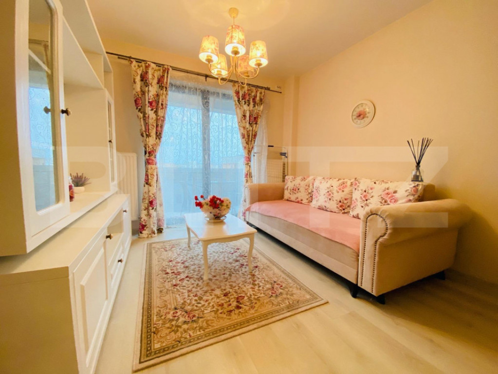 Apartament la cheie, 2 camere + nisa de dormit, 60 mp, Park