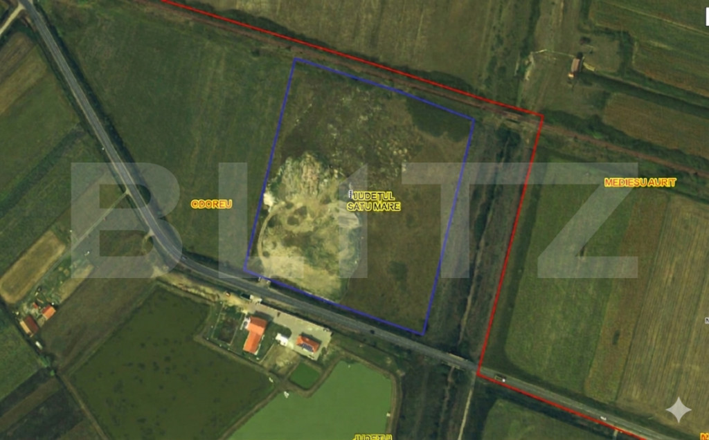 Teren intravilan 36.200 mp în zona Odoreu – oportunitate