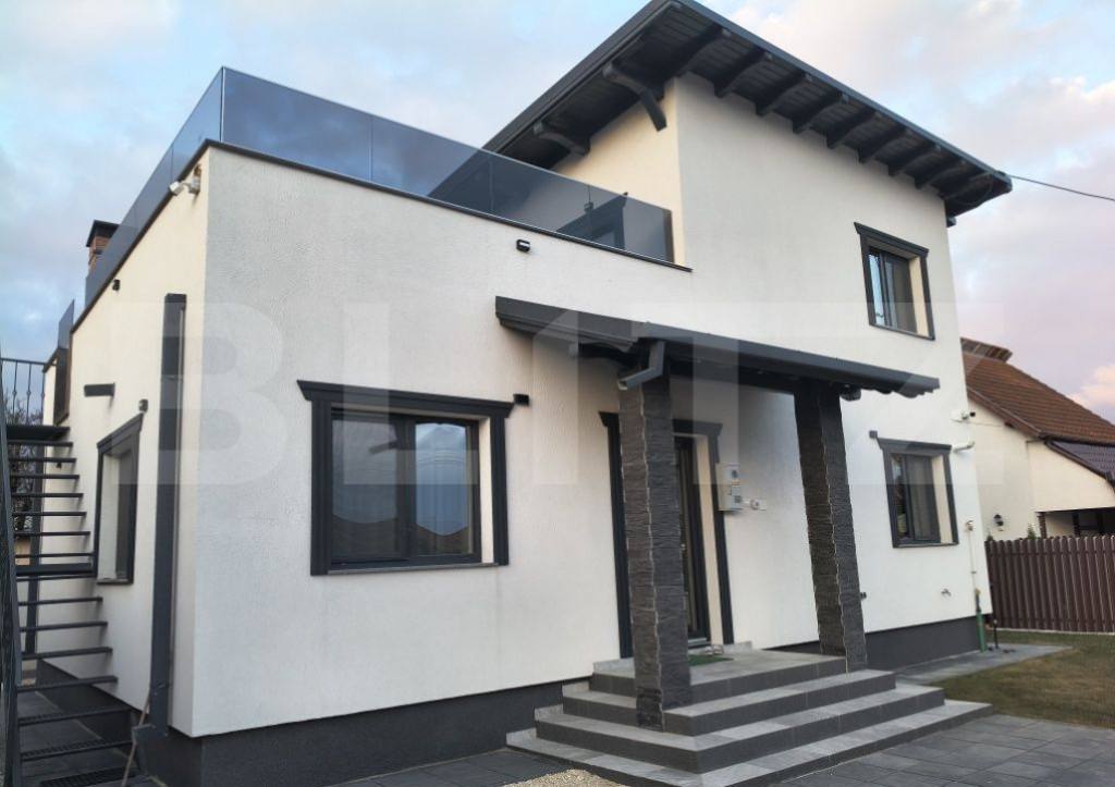 ???? Casă modernă Sânpetru, centru | 350 mp teren | compl