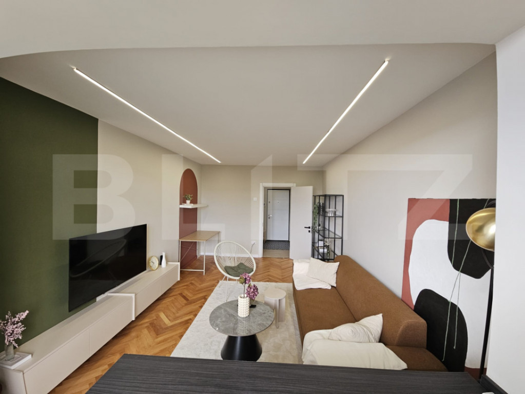 Apartament cu 2 camere, decomandat, renovat, Copou – zona