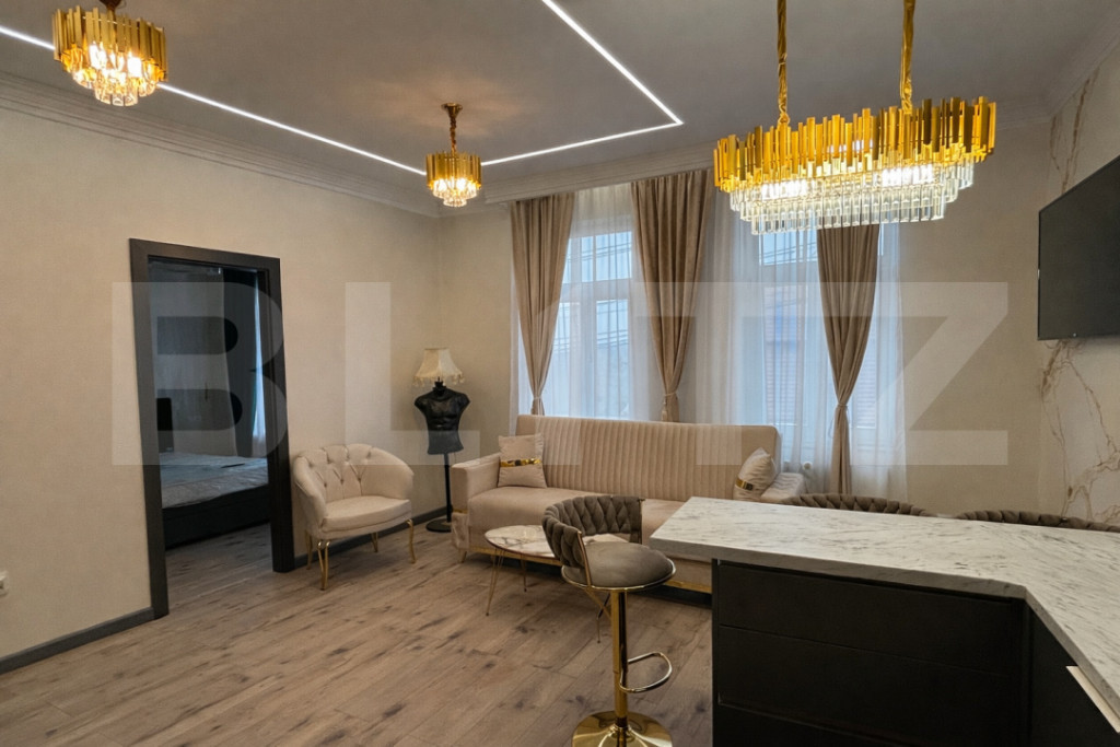 APARTAMENT PREMIUM CU 2 CAMERE LA CASA, 43MP, REGHIN ZONA PA
