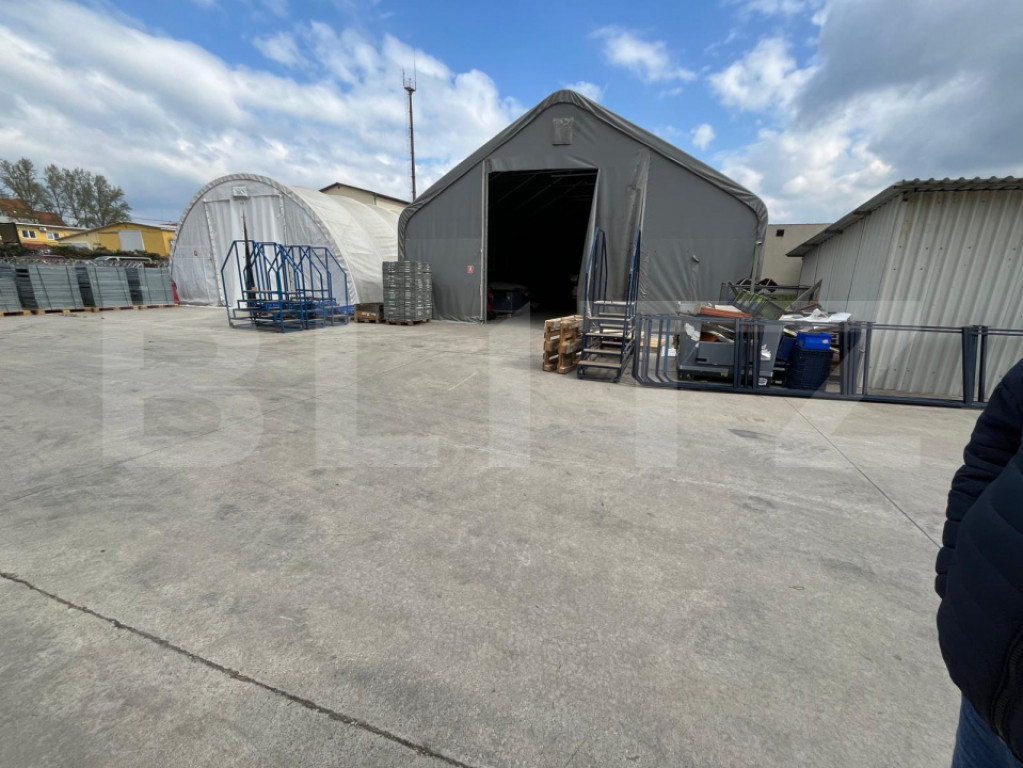 Hala de vanzare, productie sau depozitare, la 50 km de Orade