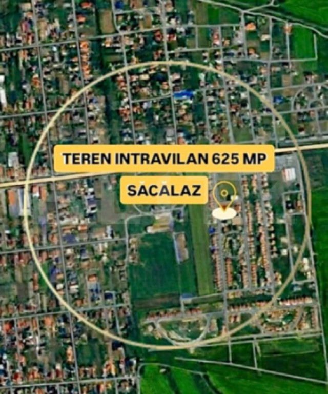 Teren Intravilan, 625 MP! Toate Utilitatile-CARTIER EUROPA,