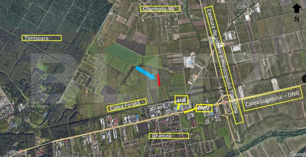 Oportunitate Investiție: Teren 4.037 mp, Ghiroda – Poten?